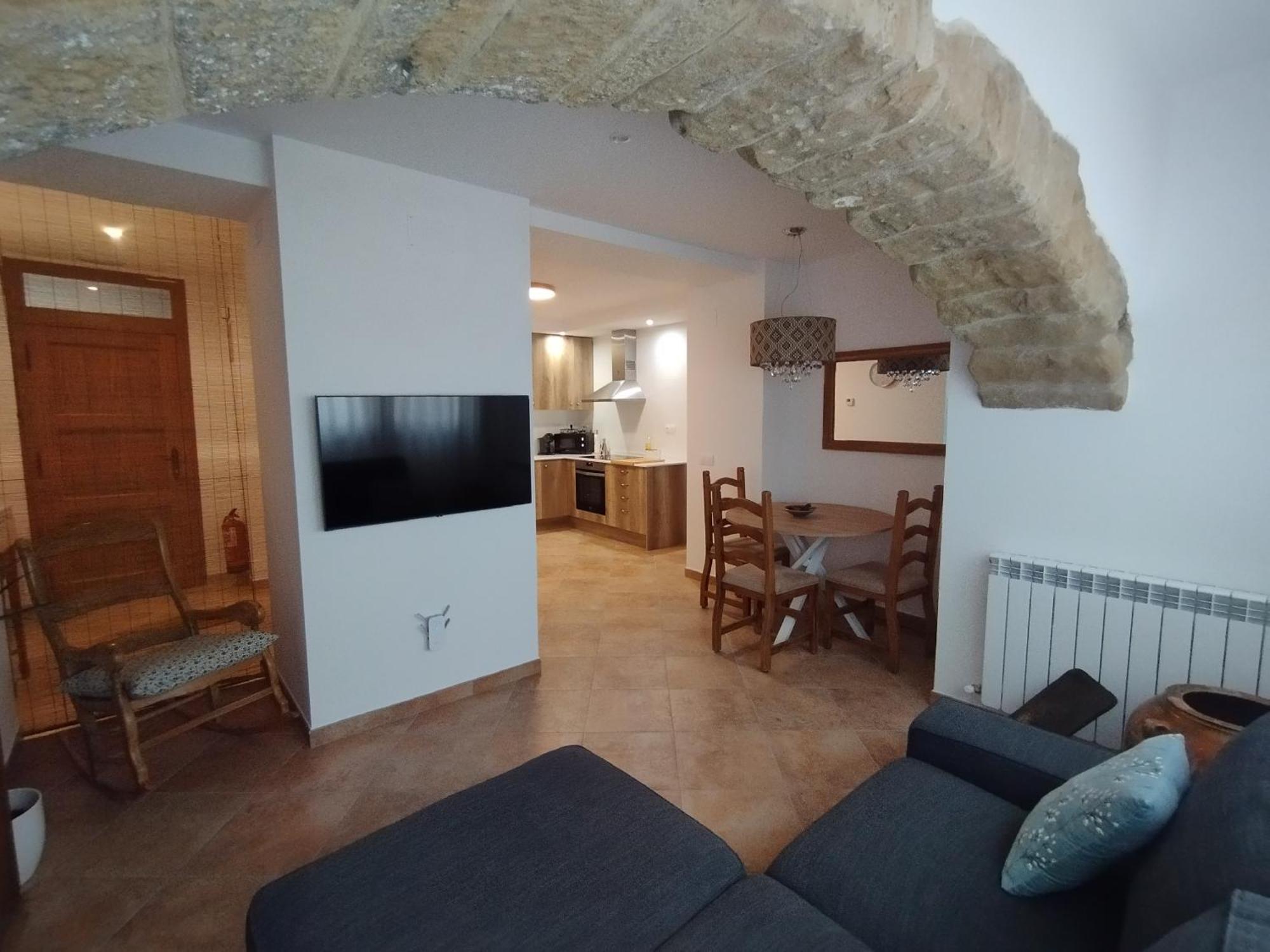 Apartamento Rosellas, Cerca De Alquezar, En Sierra De Guara Adahuesca ภายนอก รูปภาพ